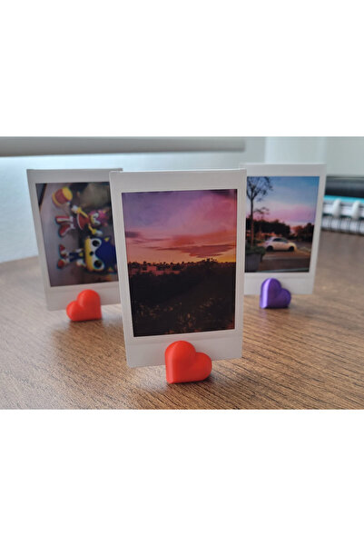 LARİON Kalp Tasarımlı Fotoğraf Tutucu