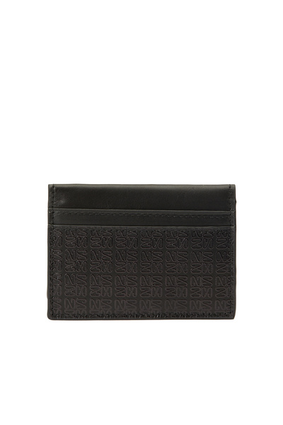 Network Siyah Erkek Deri Kartlık