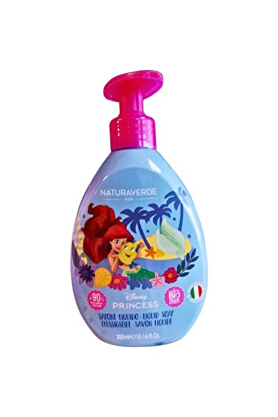 Naturaverde Set 2 x Sapun Lichid cu Pompita Kids Princess, cu Albastrele, pen...