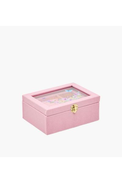Lifestyle Butterfly Theme Jewellery Box - 20.5 x 15 x 8 cms