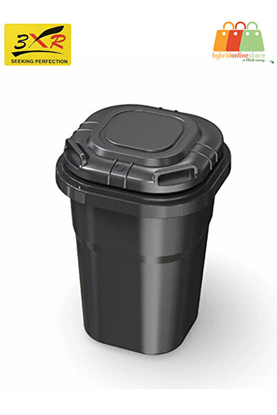 3XR Smart LED Touch Ashtray with Flip Lid, Odor Control, Detachable Design fo...