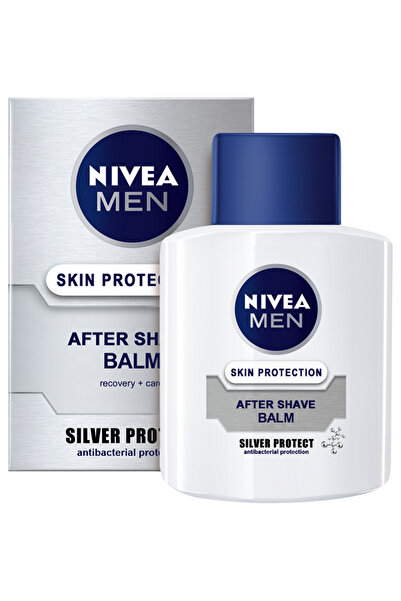 Nivea Men Set of 2 x Silver Protect After Shave Balm 100ml
