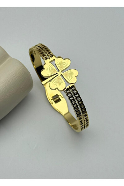 BİJU YILMAZ مشبك يونيكان ذهبي من الفولاذ - 26klp12