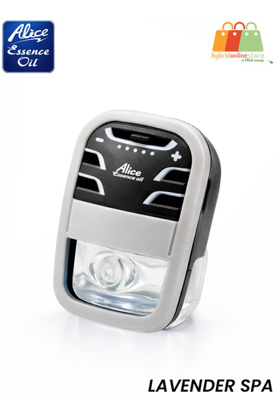 Alice Essence Oil Lavender Spa Car Air Vent Freshener with 5 Level Control Lo...