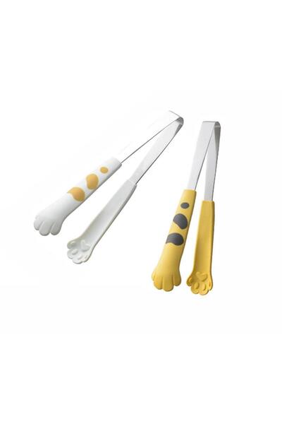 Arabest ملقط طعام على شكل مخلب قطة، ملقط وجبات كرتوني لطيف، مشبك خبز شطائر من...