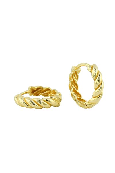 Altınkaynak 14 Ayar Altın Tasarım Küpe - 0205116