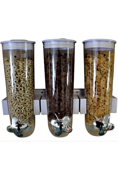 Rovitech Cereal Dispenser with 3 Containers