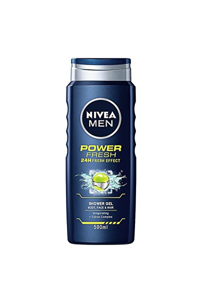 Nivea Men Set of 2 x Power Refresh Shower Gel, with Citrus, 500 ml