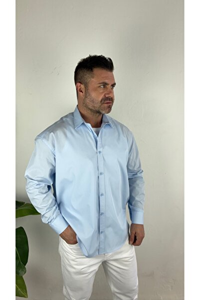 LudoWear Blue Regular Long-Sleeved Shirt