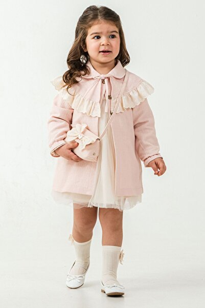 Minigimin Cicileri Trenci și geantă Dream pentru fetițe, set de 3 piese (1-4 ...