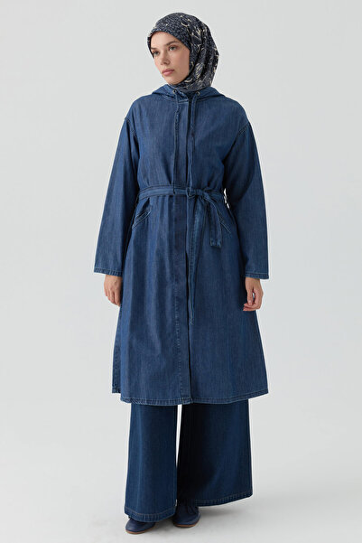 Tuğba Belden Bağlamalı Giy-Çık - İndigo