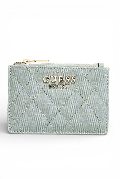 Guess Isemay Light Green Women's Card Holder Swgg9628505