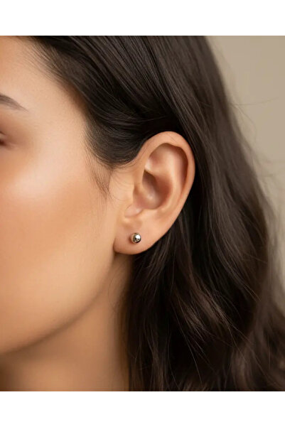 BİJU YILMAZ Xuping Silver Mini Earrings - 25-Xpkp242