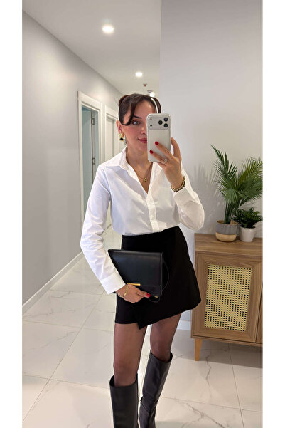 BİRCANÇİL Vanne White Premium Padded Shirt