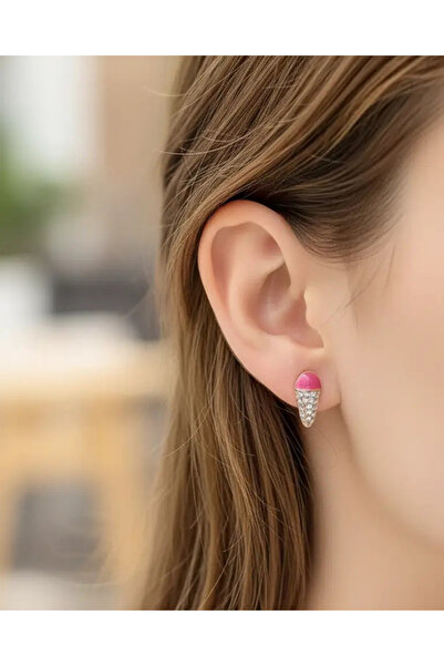 BİJU YILMAZ أقراط شوبينغ الملونة على شكل آيس كريم وكولا - 25-xpkp64