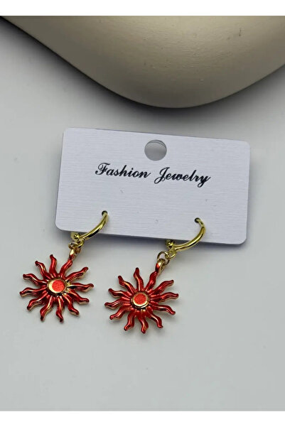 BİJU YILMAZ أقراط حمراء بتصميم VIP - 25-vip286