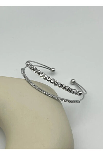 BİJU YILMAZ Vip silver stone clamp - 26vipk06