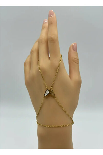 BİJU YILMAZ Steel Gold Butterfly Şahmeran - 26Shm19