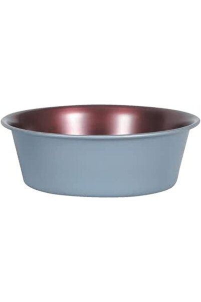 Zolux Stainless Steel Non-Slip Dog Bowl, 1.1 Liter Capacity, Multicolor