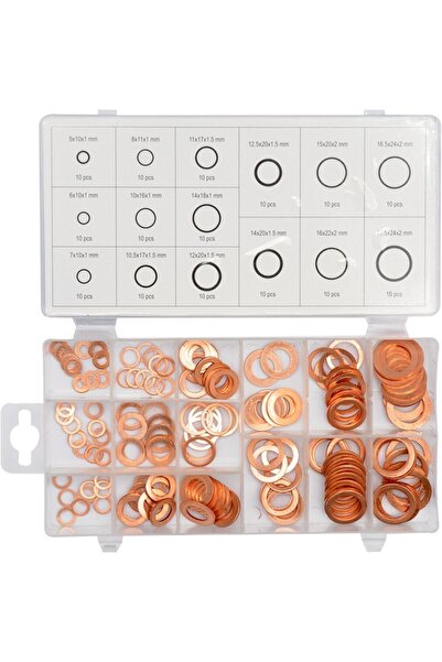 Other COPPER WASHERS SET 150 PCS / YT-06871 / YATO