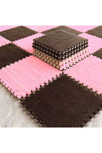 CLD -Care Love Devotion Set de 16 piese de covor tip șah, pentru camera copii...