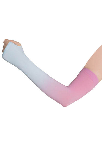 MRDIY Çift Renk Kol Taytı Bisikletçi Sporcu Basketbol Voleybol Kolluğu