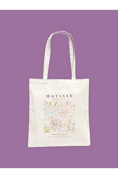 Hayali Şeyler Matisse Printed Cloth Bag