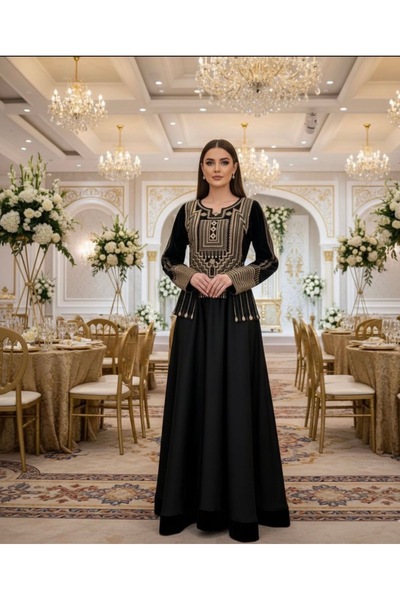 Cutie ⸻ جلابية عسيرية فاخرة بتطريز تراثي أصيل – لونين مميزين