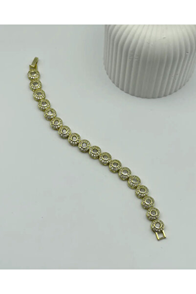 BİJU YILMAZ Xuping Ymz Gold Stone Bracelet - 25-Ymzb38