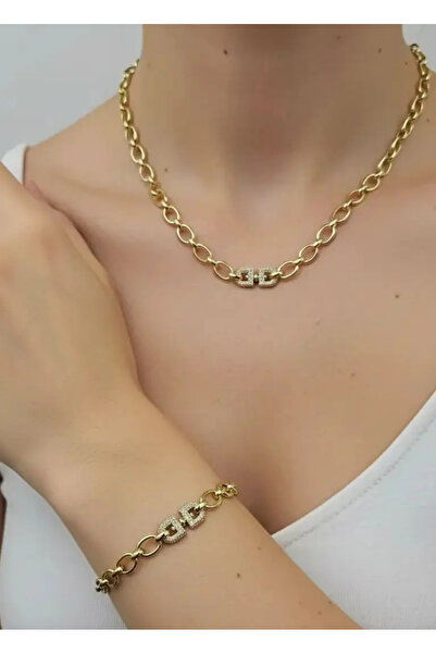 BİJU YILMAZ Xuping Gold Tasarım Set - 25-xps21