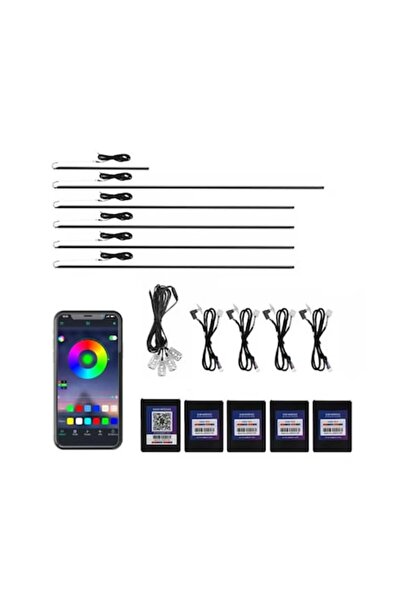 INELAG 18 in 1 RGB Acrylic Ambient Lights Kit