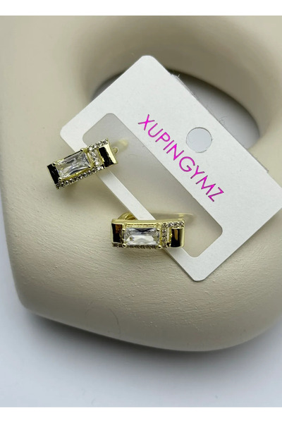 BİJU YILMAZ Xuping Ymz Gold Earrings - 25-Ymz89
