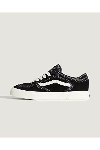 Vans حذاء رياضي روولي كلاسيك للجنسين أسود/أبيض - VN0009QJ