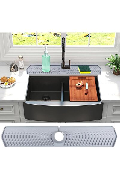 Arabest Kitchen Sink Splash Guard,Drying Mat for Kitchen Counter Bathroom (30...