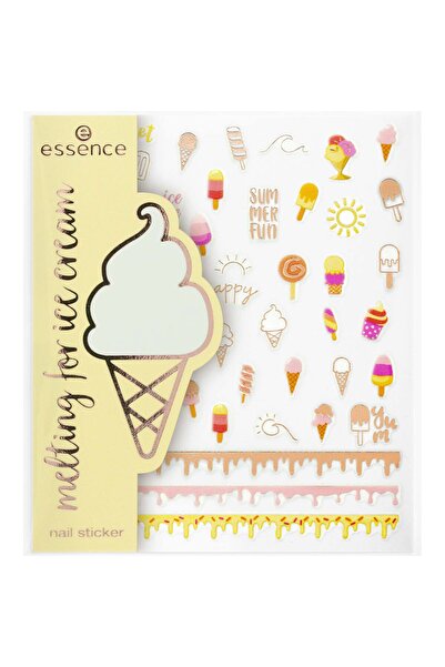 Essence melting for ice cream nail sticker 01