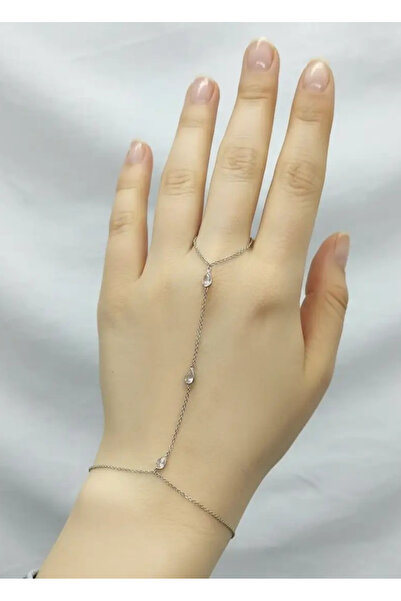 BİJU YILMAZ Xuping Silver Damla Taşlı Şahmeran - 25Shm41