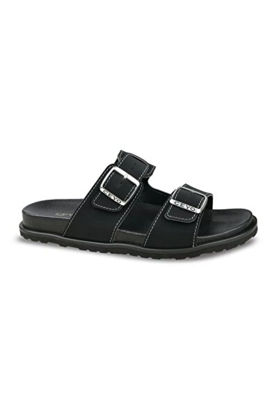 Ceyo 9989 Buckle Orthopedic Men's Slippers