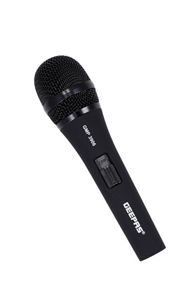 Geepas Dynamic Microphone, Karaoke Microphone for Singing, 5.6x5m Cable