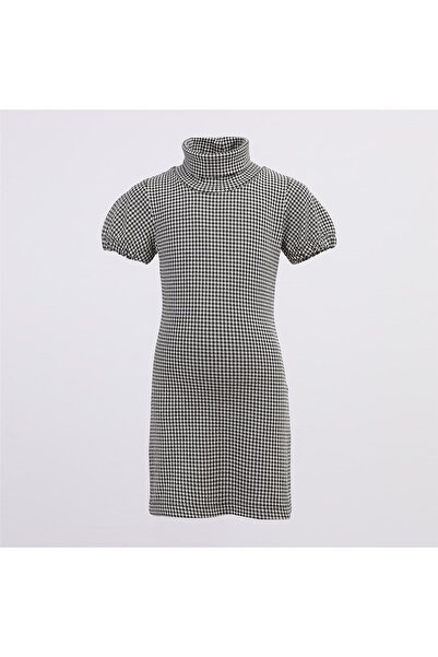 WANEX Girl's Short Sleeve Salopet Dress - K-0409 - Black