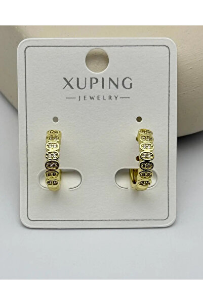 BİJU YILMAZ أقراط ذهبية دائرية من Xuping - 25-xpkp211