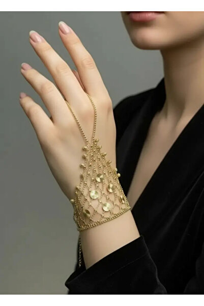 BİJU YILMAZ 14K Kaplama Hasır Şahmeran - 25shm55