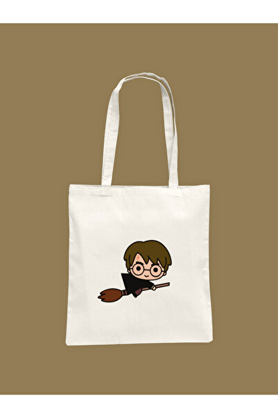 Hayali Şeyler Cute Harry Potter Printed Tote Bag