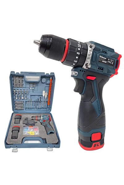 prohummer PH321 Kömürsüz Akülü Vidalama Matkap Seti – 32 Parça, Armut Tipi Ba...