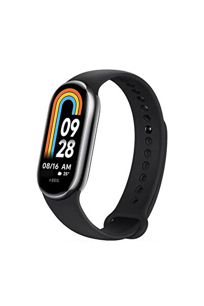 Tech-Protect Silicone Strap for Xiaomi Mi Band 8/9 NFC, Black, Adjustable