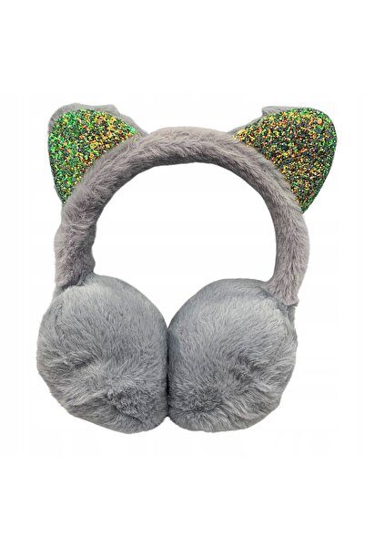 Other Winter Earmuffs Women's Children's Cat Kitten Shiny Warm Plush