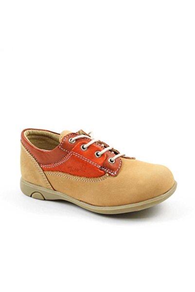 tino Pantofi casual, de copii , din piele naturala , intoarsa 2635-BEJ/3