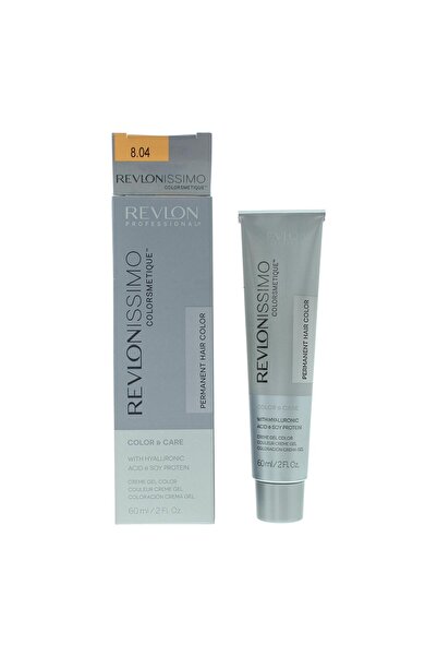 Revlon , Revlonissimo Colorsmetique, Permanent Hair Dye, 8.04 Light Pale Copp...