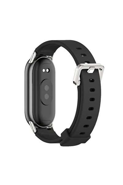 Tech-Protect IconBand Classic Silicone Strap for Xiaomi Mi Band 8/9/10 - Black