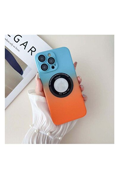 Arabest Gradient Color Case Soft, TPU Shockproof with Camera Lens Protector C...