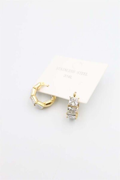 MENESSA Jewelled Earrings - Gold